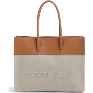 Coccinelle Myrtha Shopper taske brun/beige