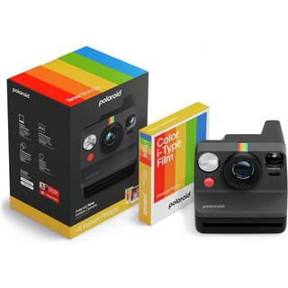 Polaroid Now Gen. 3 instantkamera (startpakke, sort)