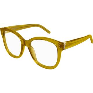 SAINT LAURENT Kvinde SL M97 007 Optiske stel Acetat Grøn Transparent Firkantet