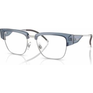 Diesel DL4005 2020 55 Briller Mænd Blue - Opaque Powder Blue On Silver - 55mm