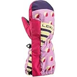Leki Kid's Little Paw Mitt Long Handsker Børn størrelse 5 farve pink