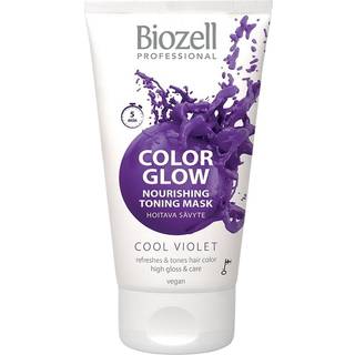 Biozell Color Glow Nourishing Toning Mask Cool Violet 150 ml