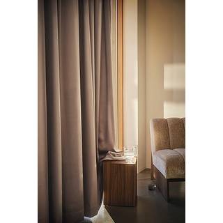 ESTELLE skræddersyet mørklæggende gardin - Brun