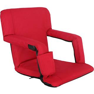 Lemy 5 Bekl?dningspositioner Justerbart stadionstol til blegere b?rbare vandafvisende stadionstol med ryg/arme/pude til udend?rs eller indend?rs