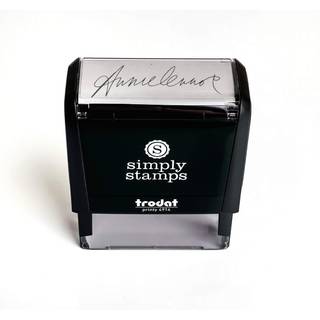 Brugerdefineret signaturstempel - Selvfarvet personlig signaturstempel | V?lg bl?kfarve | Fantastisk til underskrivelse af juridiske dokumenter k