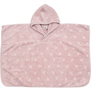 Müsli Poncho med hætte, frotté Nightingaler 92-104