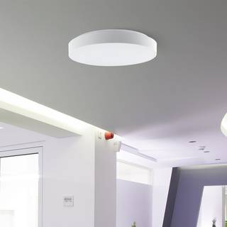 LED Designer Dome Lys 20W - Fjernbetjening, Dæmpbar, Elegant, Hvidt Dæksel - Dæmpbar : Via fjernbetjening, Kulør : 3-i-1