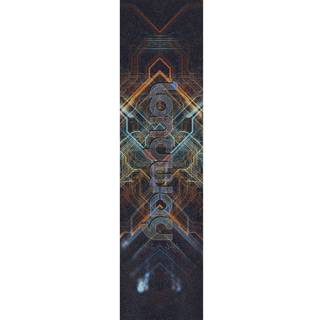 Longway Printed Griptape til Løbehjul - Circuit Board Orange