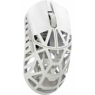 WLMouse Beast X Pro - Milky White [Omron Opticals] - Side Slits