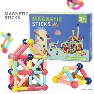 Magnetiske byggeklodser - 58 stykker til kreativ bygning - Magneter