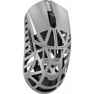 WLMouse Beast X Pro - Sølv [Omron Opticals] - Side Slits