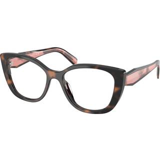 Prada Kvinde PR B04V 23A1O1 Optiske stel Acetat Skildpadde Transparent Cat Eye Normal