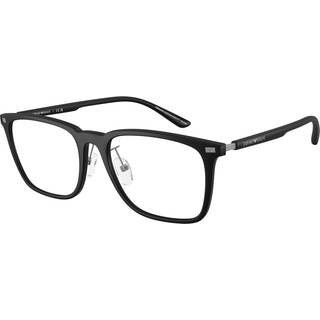 Emporio Armani Unisex EA3263D 5001 Optiske stel Injiceret Sort Transparent Pillow Normal