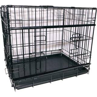 Active Canis Premium dobbeltdørsbur 91x61x67 cm