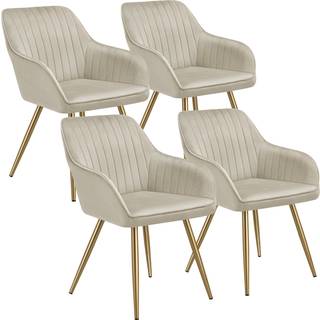Stol Marilyn, velour, quiltet