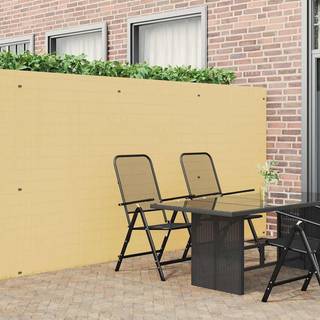 havehegn dobbeltsidet 1,8x3 m PVC gul