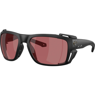 Costa Del Mar King Tide 8 Polarized 911108 60 Solbriller Mænd Black - Matte Black - 60mm