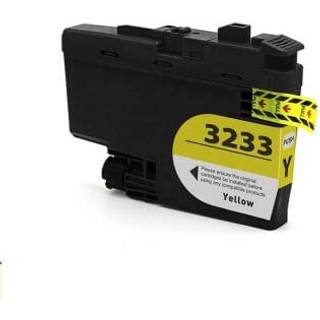 Brother LC3233Y gul blækpatron Kompatibel LC3233Y - 1.500 sider