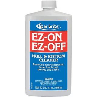 Star Brite Ez -on Ez -Off Boat Hull & Bottom Cleaner - Fjern ubesv?ret pletter og gendan din b?ds uber?rte udseende - 32 oz (092832)