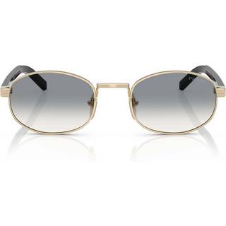 Prada PR B53S ZVN02C 52 Solbriller Kvinder Guld - Pale Gold - 52mm