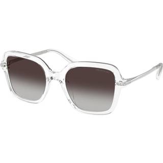 Swarovski Kvinde SK6040 10278G Solbriller Acetat Transparent Grå Geometrisk Normal Skygge