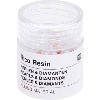 Füllmaterial für Resin Perlen, Diamanten, Kügelchen - Roségold