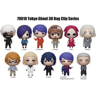 Tokyo Ghoul 3D PVC Bag Clips Series 2 Display (24)