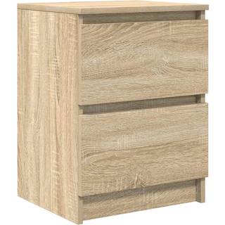 tv-bord 40x35x54 cm konstrueret træ sonoma-eg