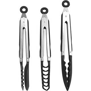 Farberware klassisk nylon vippede tang s?t med 3 sort