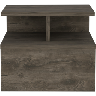 12 """" Brun en skuffe faux tr? natbord