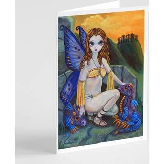 Fairisfundlinger lykønskningskort og konvolutter pakning af 8