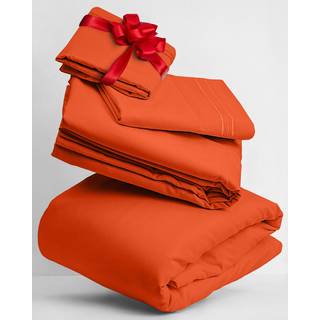 Mellanni King Sheets Set - 4 PC Iconic Collection Bedding Sheets & Pillowcases - Hotel Luxury Extra Soft Cooling Bed Sengs - For Women Men Kids &