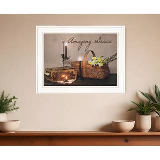 Fantastisk Grace White Framed Print Kitchen Wall Art