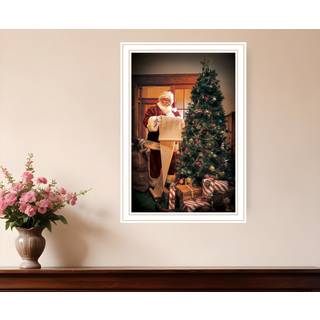 Fr?k eller dejlig hvid indrammet printv?gskunst