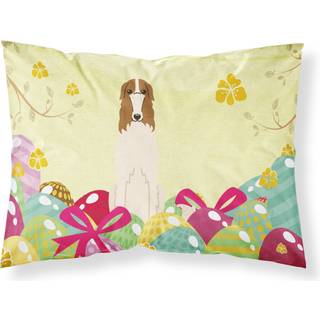 Påskeæg Borzoi Stof Standard Pillowcase