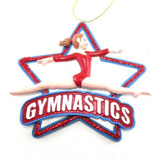 Kurt Adler Gymnastic Girl Christmas Ornament