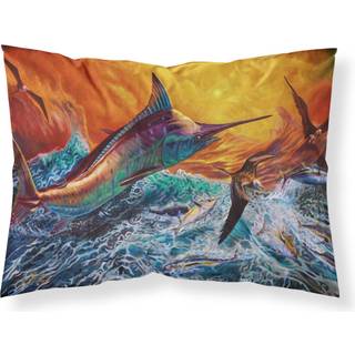 """" Caroline's Treasures Reflective Chaos Blue Marlin Stof Standard Pillowcases multicolor """"