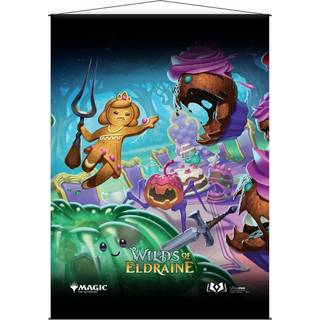 Ultra Pro - Officielt licenserede vildt af Eldraine Wall Roll Food Fight for Magic: The Gathering MTG Wall Roll til Room Decoration Gaming Room O