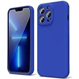 OAKXCO designet til iPhone 13 Pro Phone Case Liquid Silicone Grip Cute tynd slank blød gummi TPU Plain Glat geldæksel til kvinder Girl Aesthetic