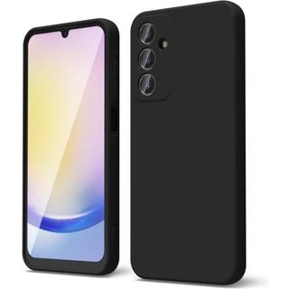 OAKXCO til Samsung Galaxy A25 5G Telefonkasse Liquone Silicone Tynd slank bl?d gummi gel tpu almindelig enkel d?kning til kvinder pige s?d mat so