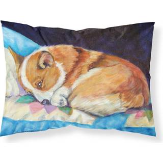 """" Caroline's Treasures 7291Pillowcase Corgi Moisture Wicking Fabric Standard Pillowcase Large Multicolor """"