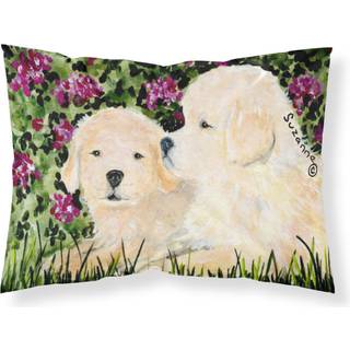 """" Caroline's Treasures SS8826Pillowcase Golden Retriever Moisture Wicking Fabric Standard Pillowcase Large Multicolor """"
