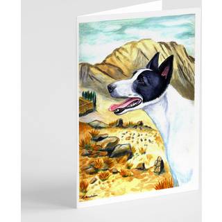 Kanaan hund lykønskningskort og konvolutter pakning på 8