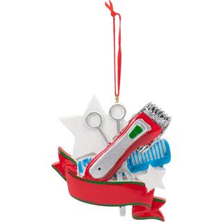 Kurt Adler 3 tommer barberv?rkt?j julepynt