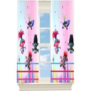 Franco DreamWorks Trolls Room Window Gardiner Gardiner Sæt 82 i x 63 in (officielt licenseret produkt)