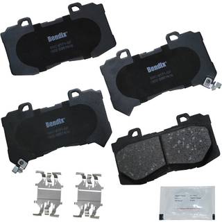 Bendix Priority1 CFC1802 Keramiske frontbremseklodser til Chevrolet Colorado 2020-2015 GMC Canyon 2020-2015