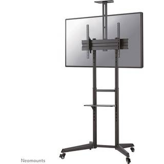 Neomounts by Newstar by Newstar Mobile Floor Stand incl. AV- and cam shelf (height adjustable: 128.5-145 cm) NS