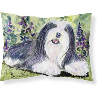 """" Caroline's Treasures SS8816Pillowcase Bearded Collie Moisture Wicking Fabric Standard Pillowcase Large Multicolor """"