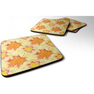 """" Caroline's Treasures Fall blade spredte dekorative coasters 3.5 flerfarvet """"