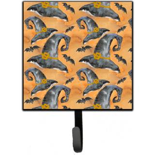"""" Caroline's Treasures Watercolor Halloween Witches Hat Wall Hook Lille Multicolor """"